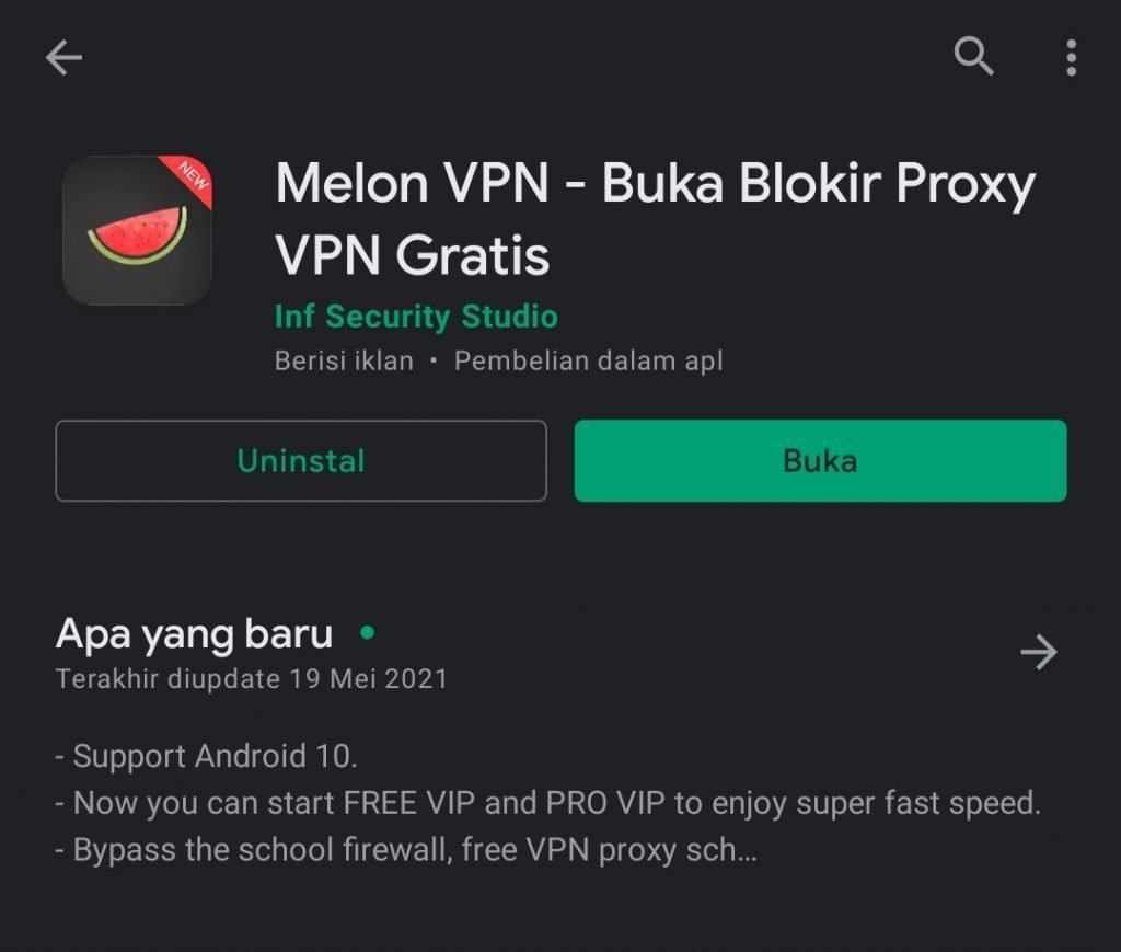 VPN tercepat Android gratis