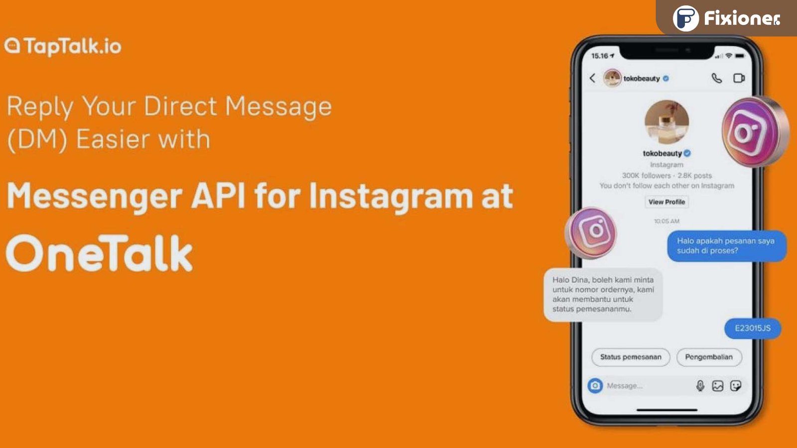 Instagram DM API by OneTalk