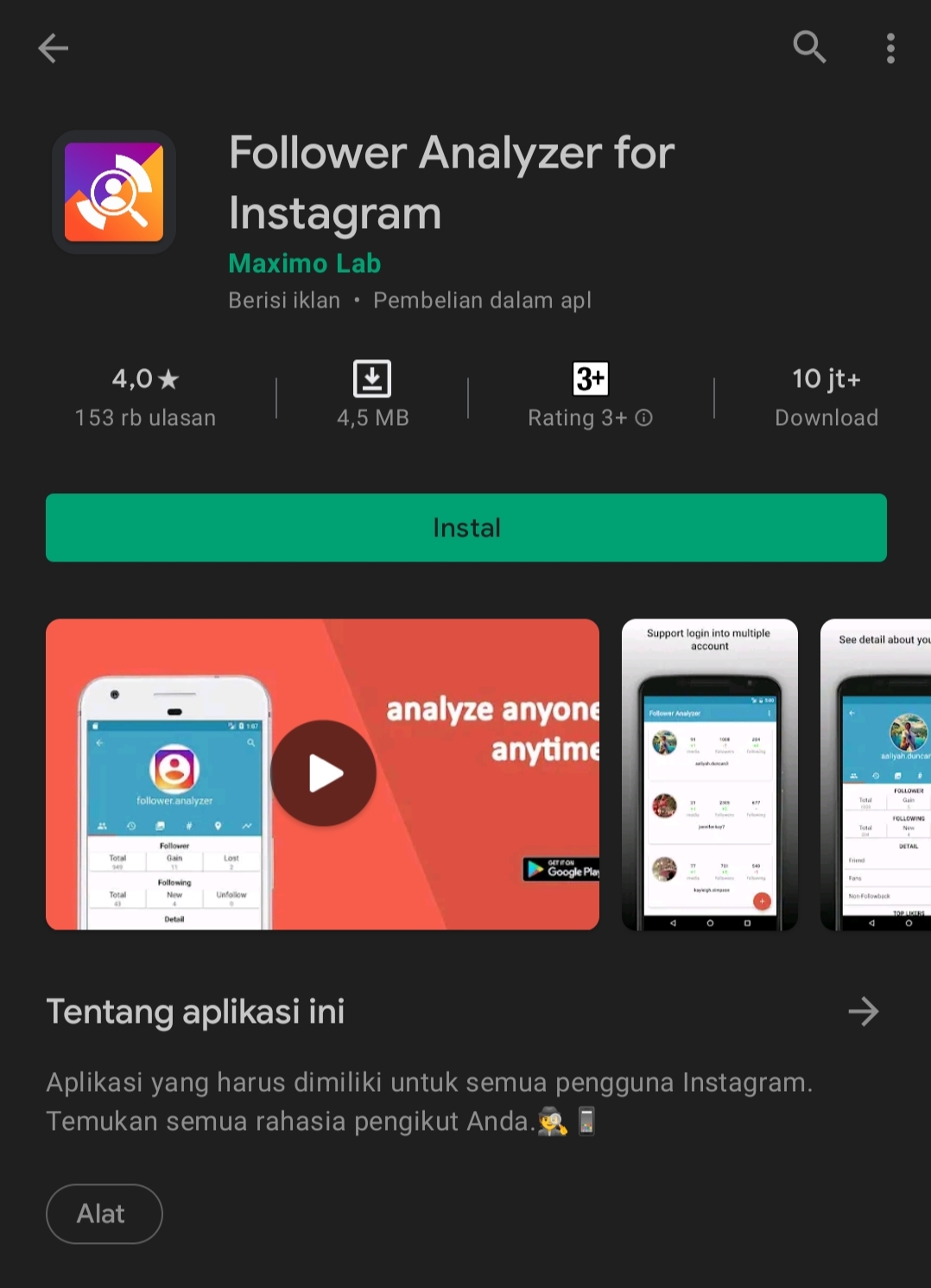 Cara Melihat Stalker Instagram 2021, 100 Work!