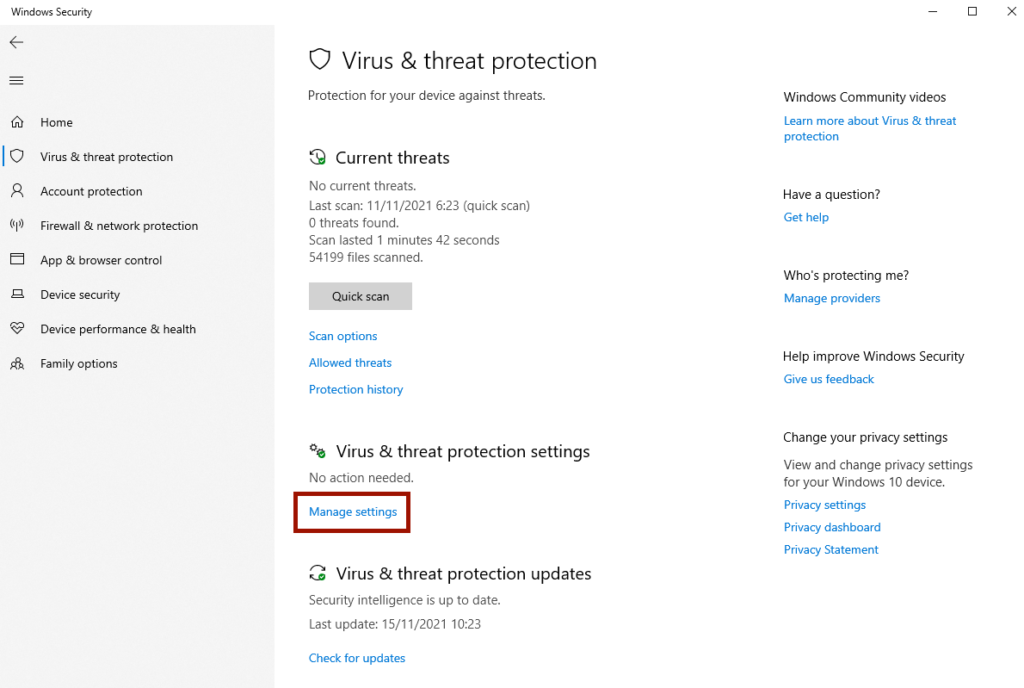 Cara menonaktifkan Windows Defender windows 10 sementara