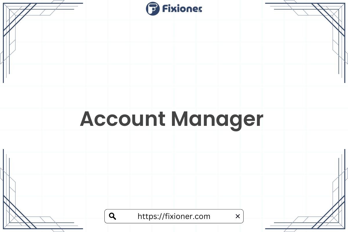 Account Manager