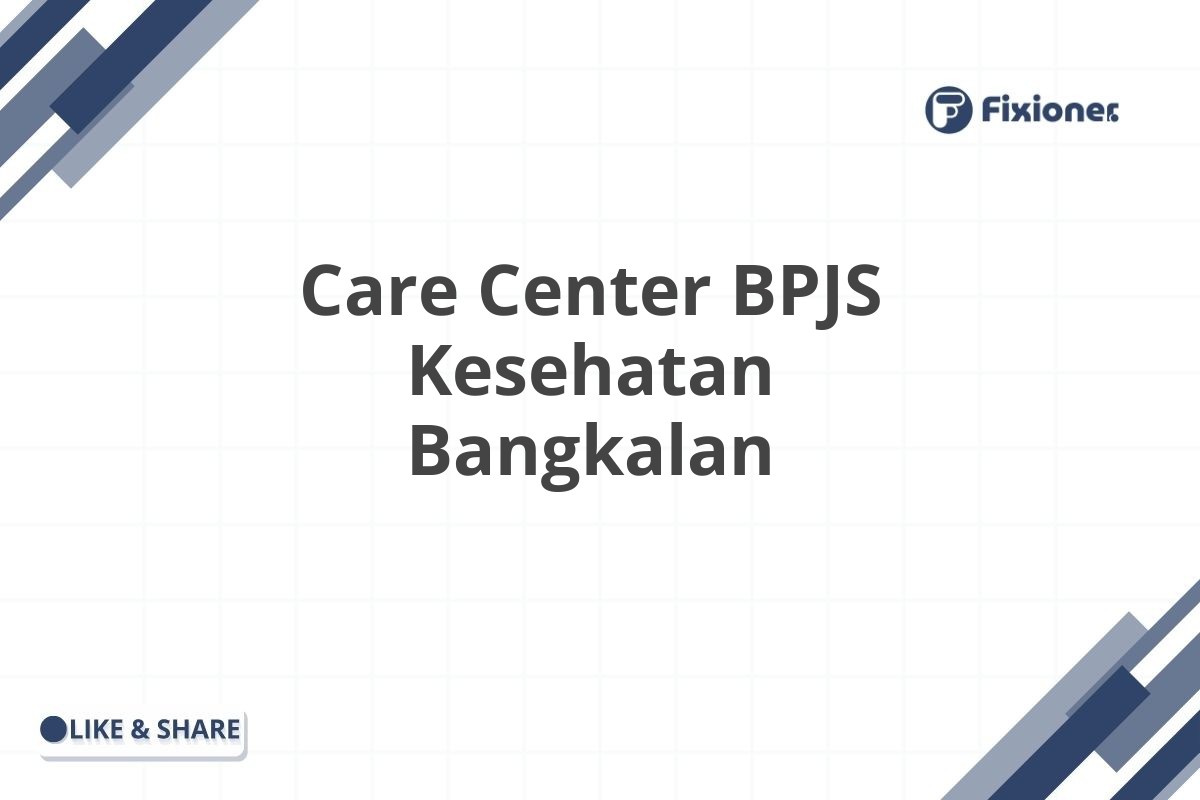 Care Center BPJS Kesehatan Bangkalan