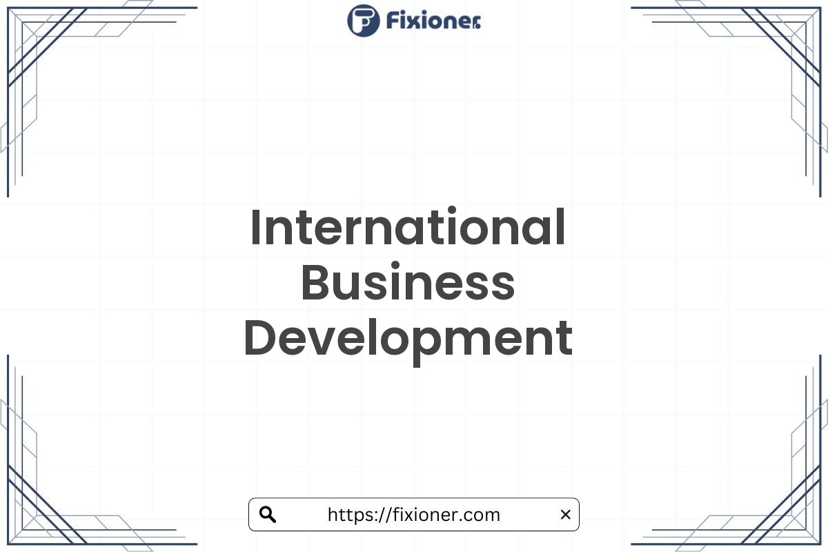 International Business Development
