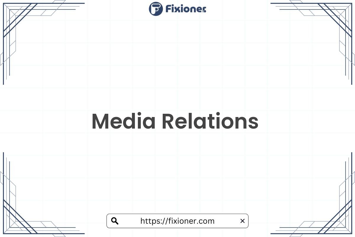 Media Relations