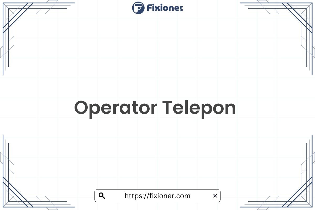 Operator Telepon