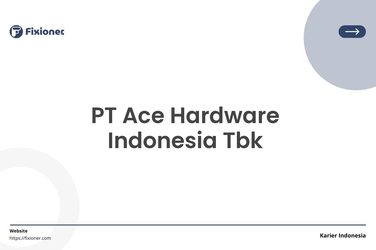 PT Ace Hardware Indonesia Tbk