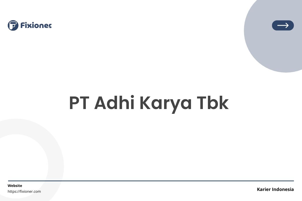 PT Adhi Karya Tbk