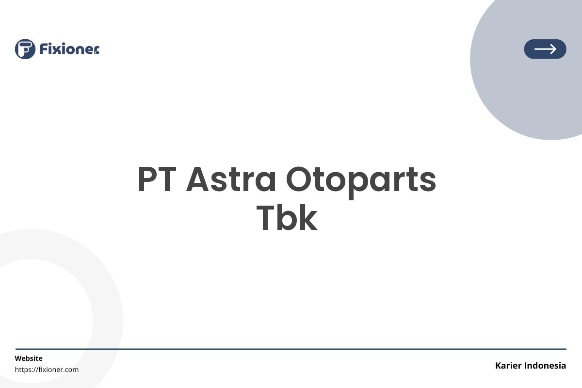 PT Astra Otoparts Tbk