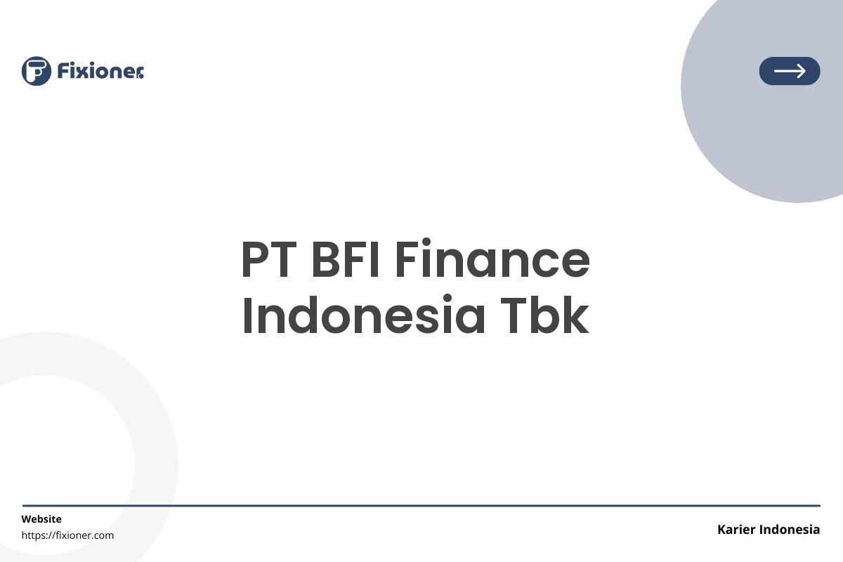 PT BFI Finance Indonesia Tbk