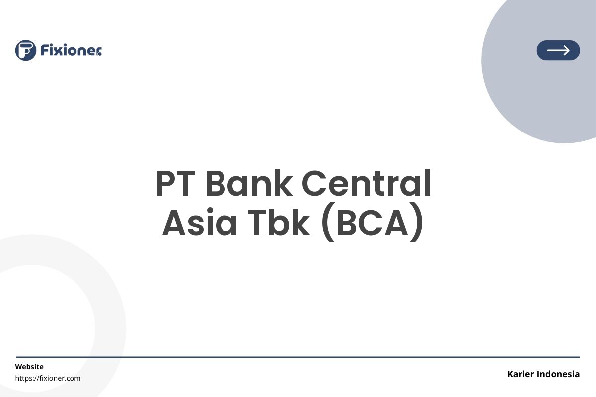 PT Bank Central Asia Tbk (BCA)