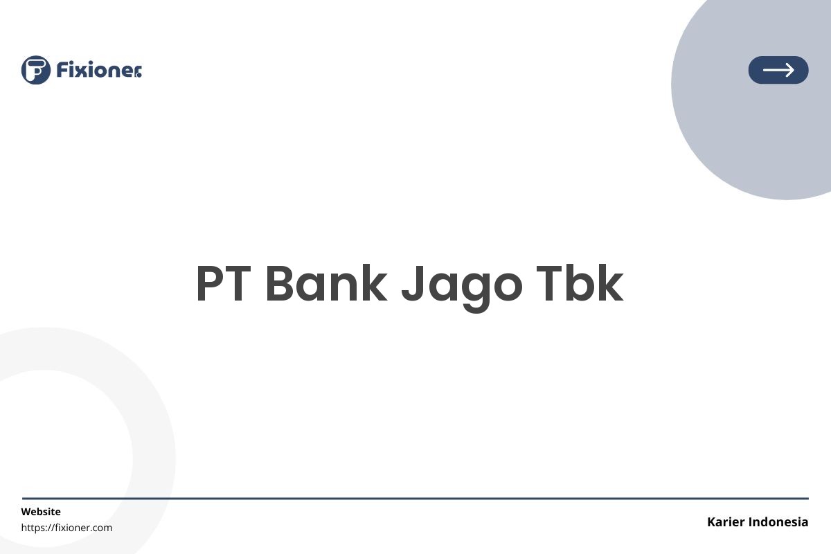 PT Bank Jago Tbk
