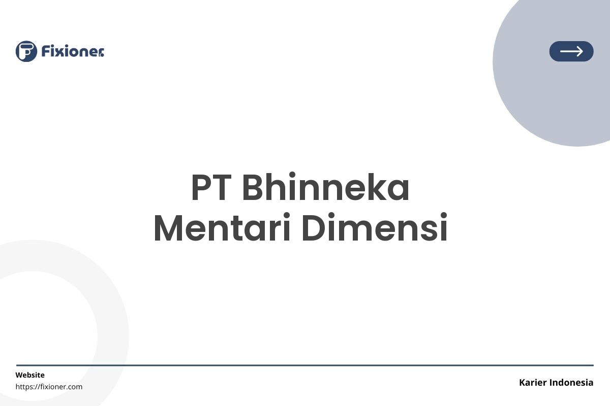 PT Bhinneka Mentari Dimensi
