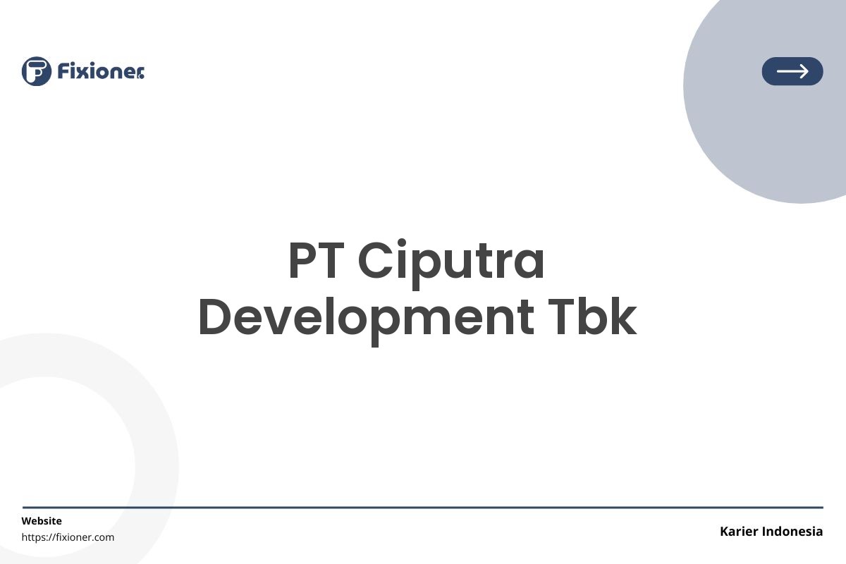 PT Ciputra Development Tbk