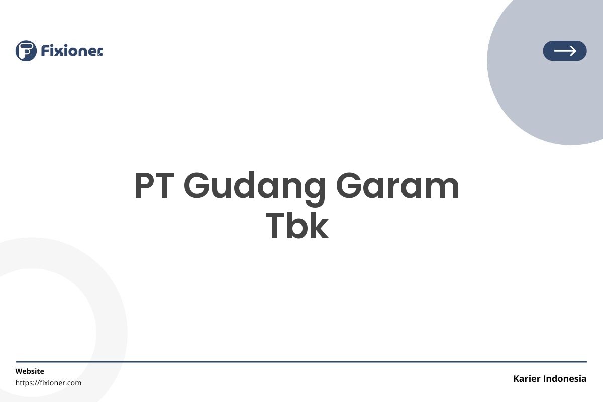 PT Gudang Garam Tbk