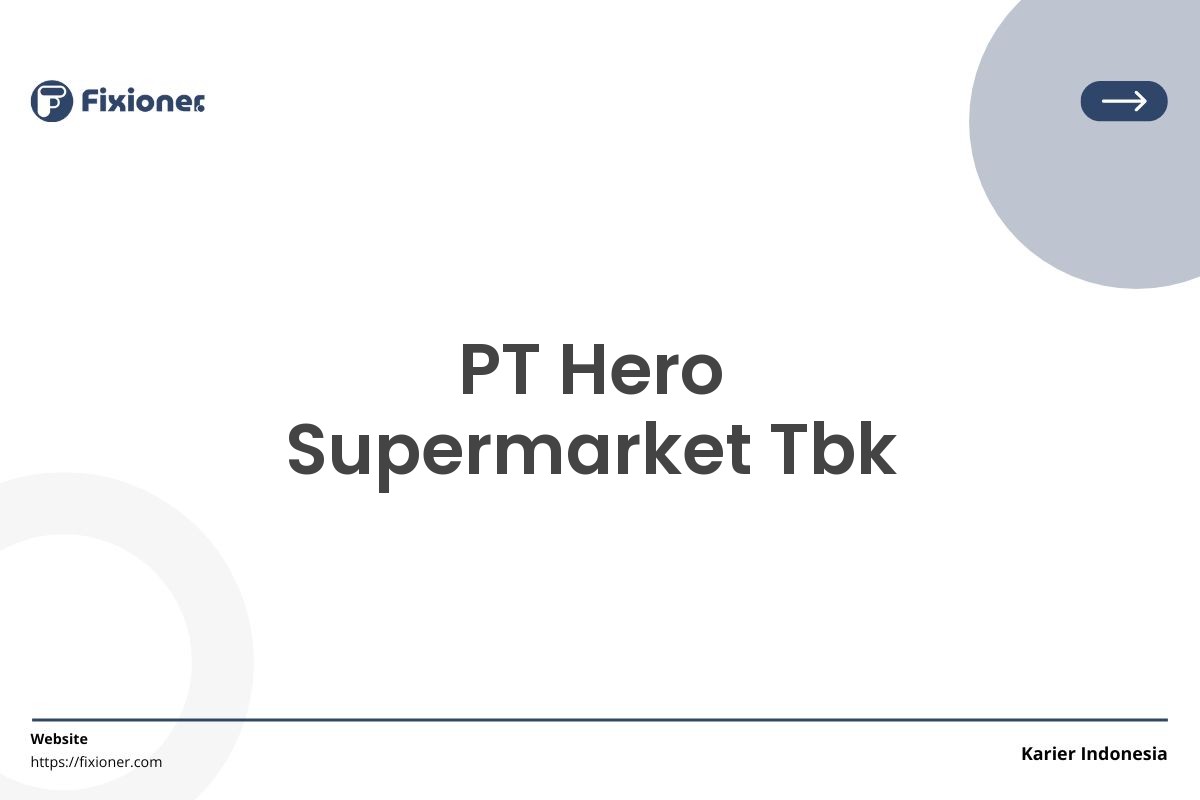 PT Hero Supermarket Tbk