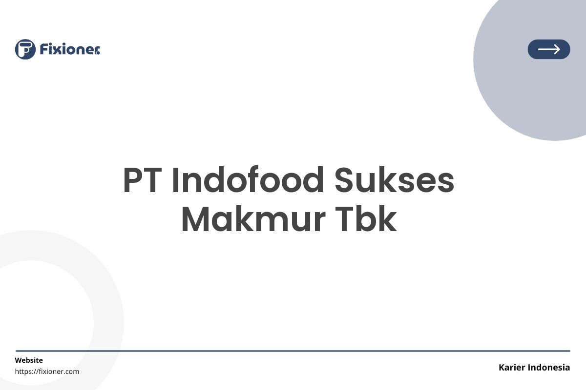 PT Indofood Sukses Makmur Tbk