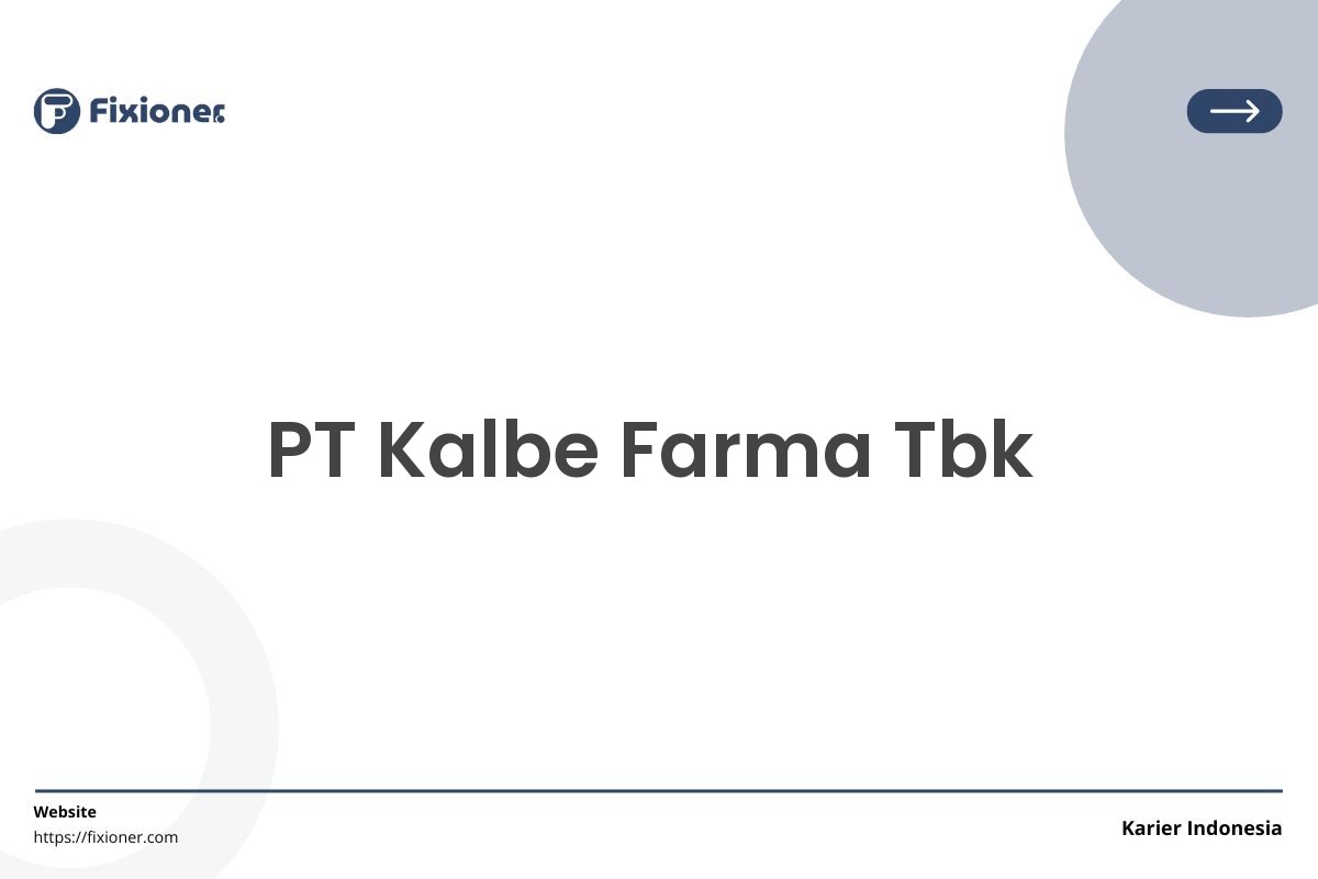 PT Kalbe Farma Tbk