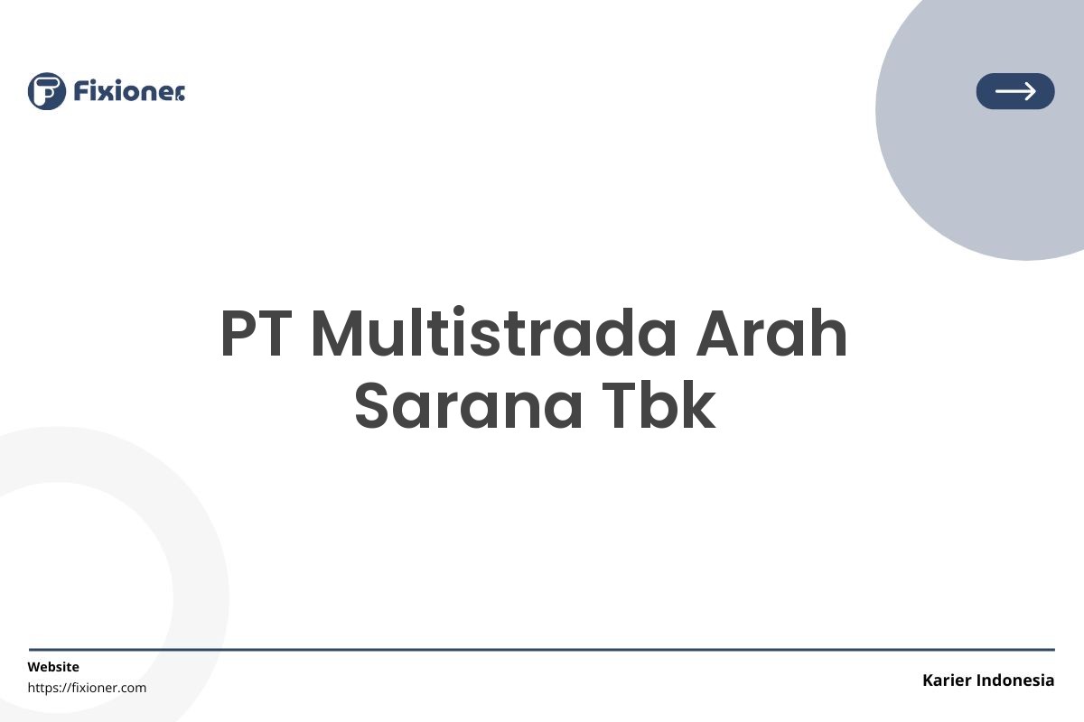 PT Multistrada Arah Sarana Tbk