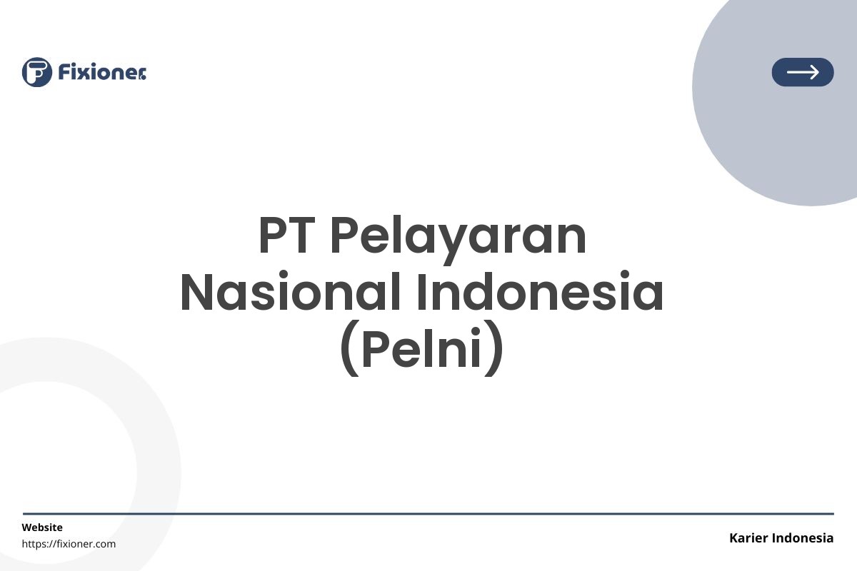 PT Pelayaran Nasional Indonesia (Pelni)
