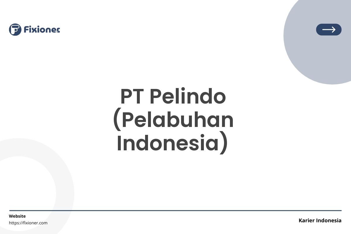 PT Pelindo (Pelabuhan Indonesia)