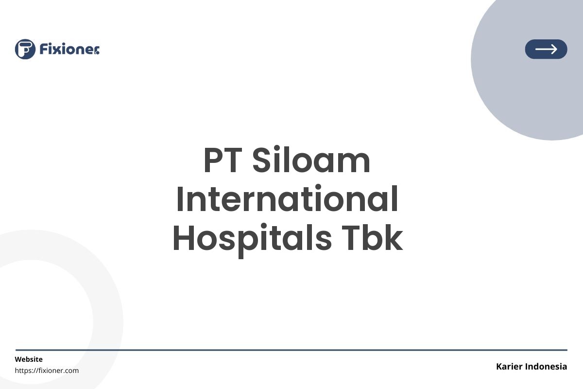 PT Siloam International Hospitals Tbk
