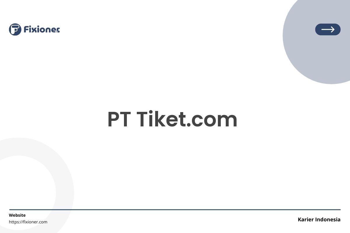 PT Tiket.com