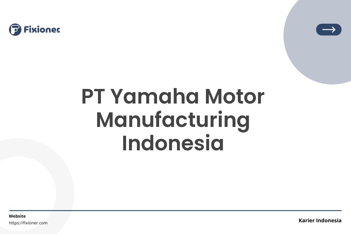 PT Yamaha Motor Manufacturing Indonesia