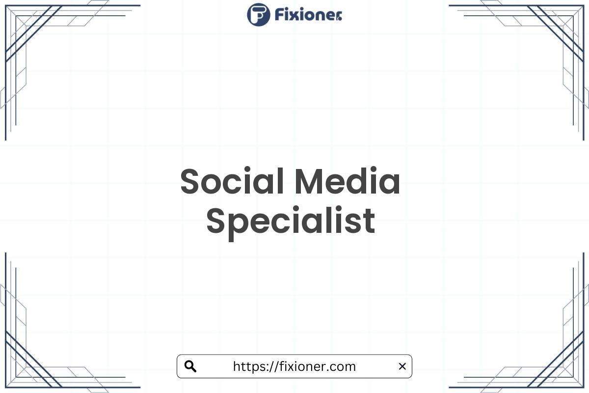 Social Media Specialist
