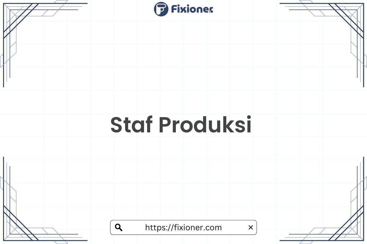 Staf Produksi