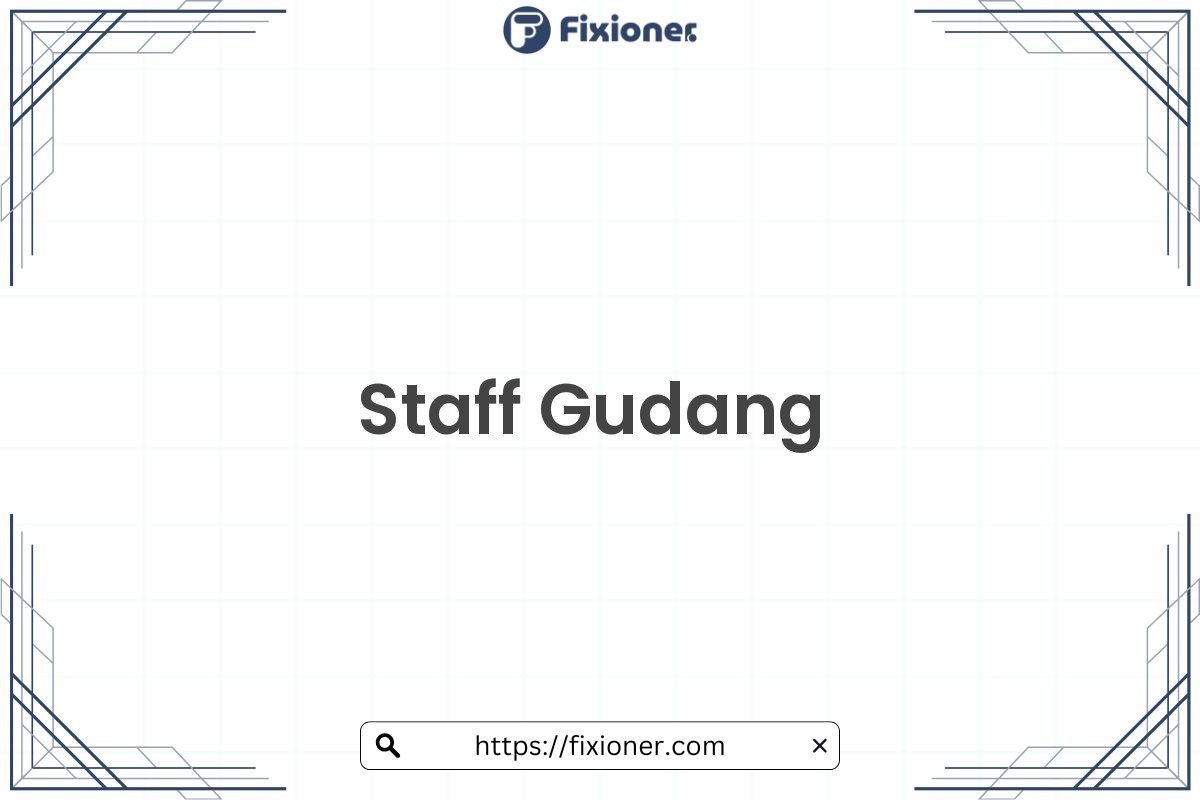 Staff Gudang